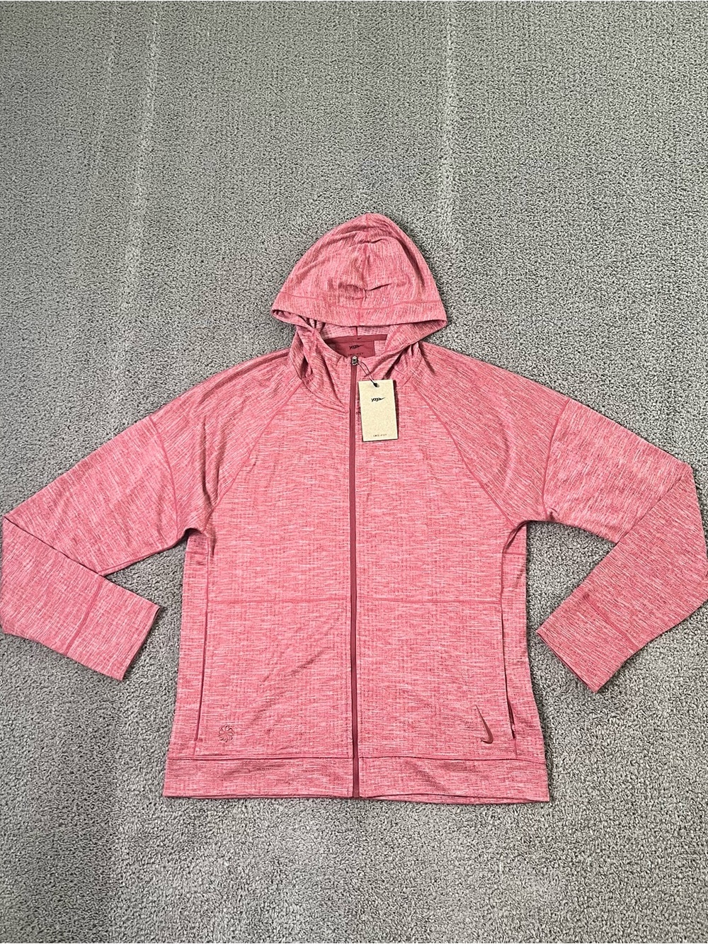 Nike Yoga Dri-FIT Men's Full-Zip Hoodie Men’s Size Medium